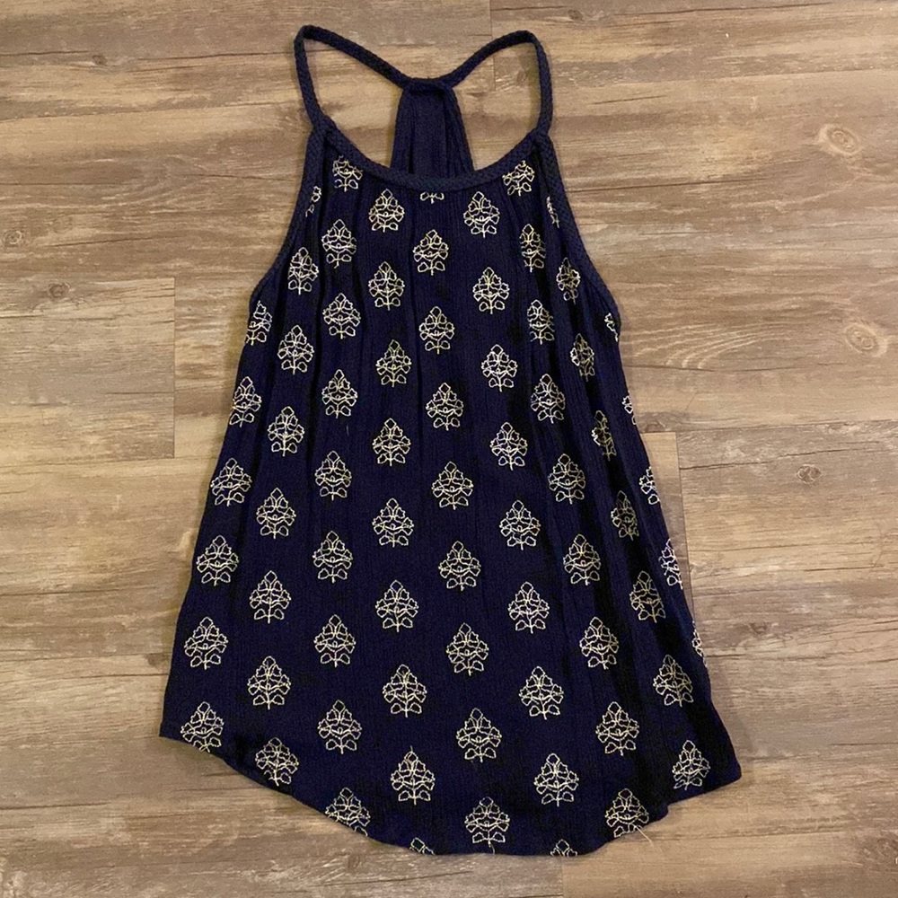 Floral Razorback Tank Top